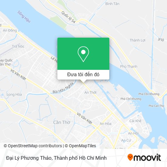 Bản đồ Đại Lý Phương Thảo