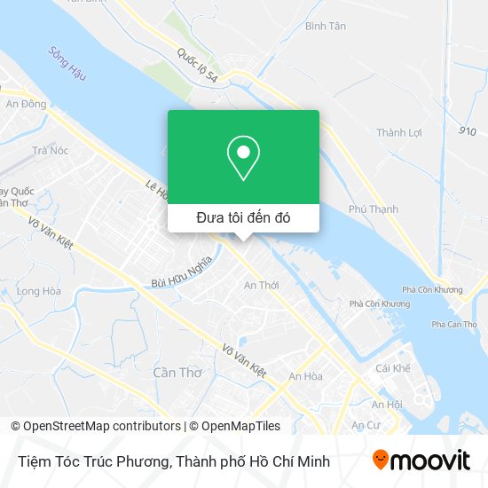 Bản đồ Tiệm Tóc Trúc Phương