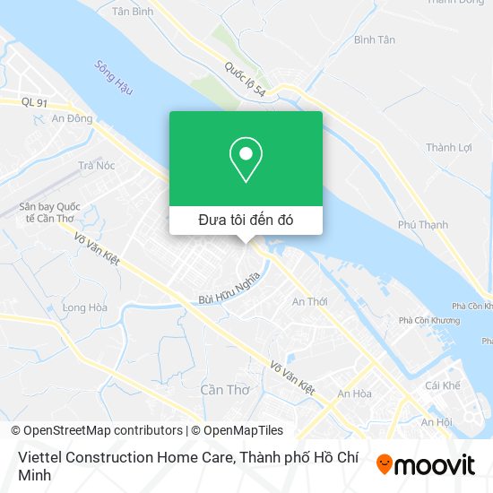 Bản đồ Viettel Construction Home Care