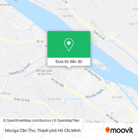 Bản đồ Moriga Cần Thơ