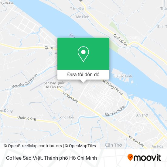 Bản đồ Coffee Sao Việt