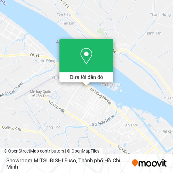 Bản đồ Showroom MITSUBISHI Fuso