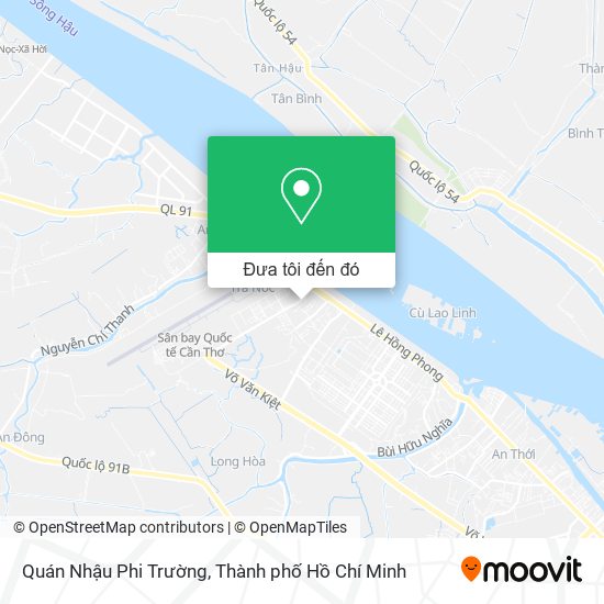 Bản đồ Quán Nhậu Phi Trường