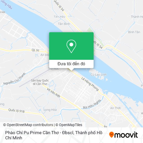 Bản đồ Phào Chỉ Pu Prime Cần Thơ - Đbscl