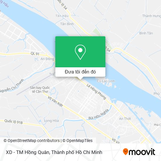 Bản đồ XD - TM Hồng Quân