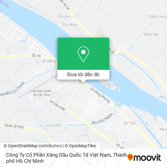 Bản đồ Công Ty Cổ Phần Xăng Dầu Quốc Tế Việt Nam