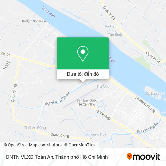 Bản đồ DNTN VLXD Toàn An