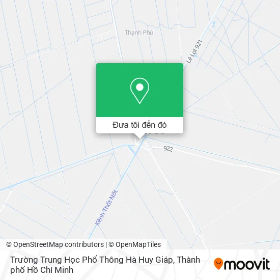 Bản đồ Trường Trung Học Phổ Thông Hà Huy Giáp