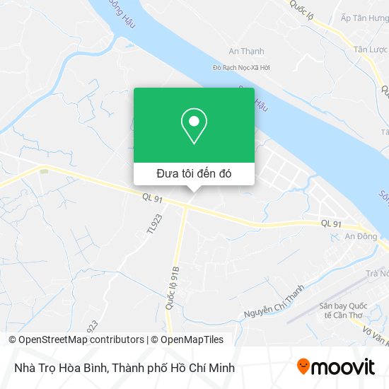 Bản đồ Nhà Trọ Hòa Bình