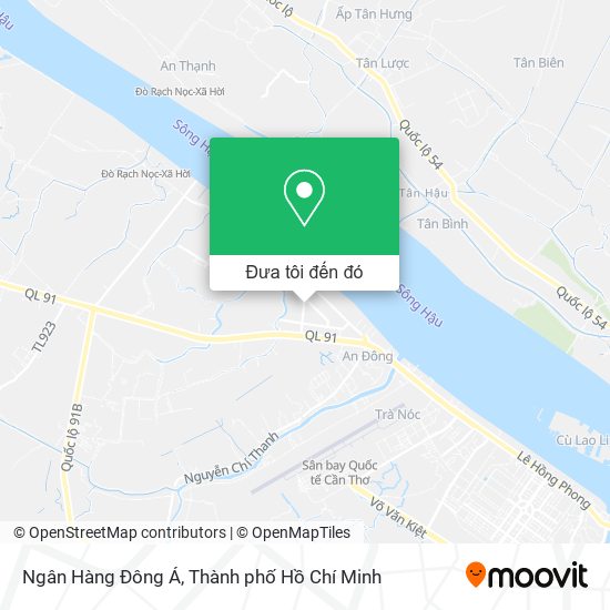 Bản đồ Ngân Hàng Đông Á