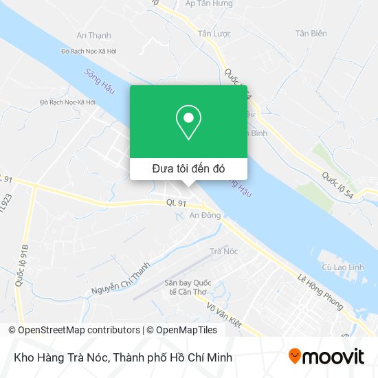 Bản đồ Kho Hàng Trà Nóc
