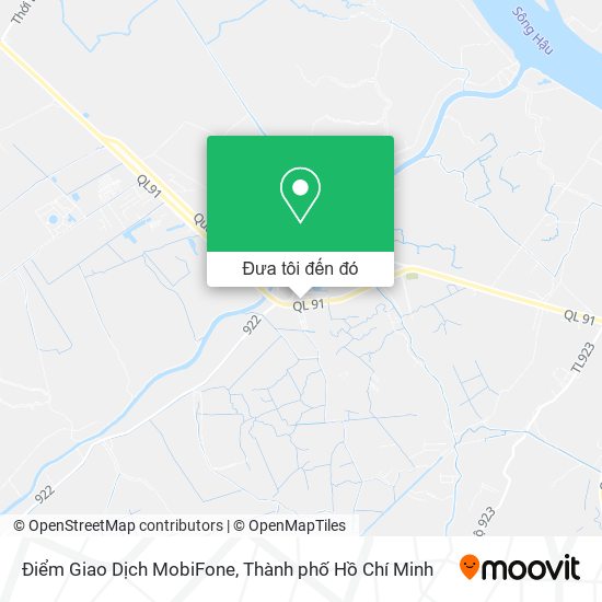 Bản đồ Điểm Giao Dịch MobiFone