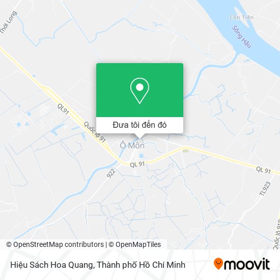 Bản đồ Hiệu Sách Hoa Quang