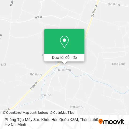 Bản đồ Phòng Tập Máy Sức Khỏe Hàn Quốc KSM