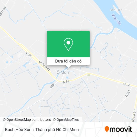 Bản đồ Bách Hóa Xanh