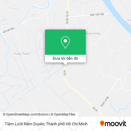 Bản đồ Tiệm Lưới Năm Duyên