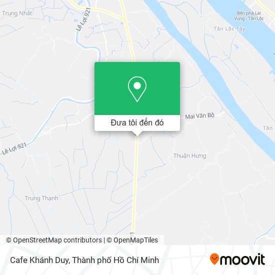 Bản đồ Cafe Khánh Duy