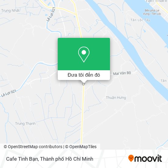 Bản đồ Cafe Tình Bạn