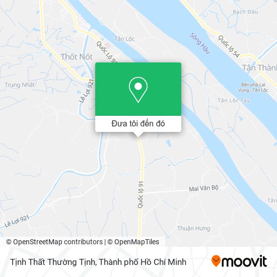Bản đồ Tịnh Thất Thường Tịnh