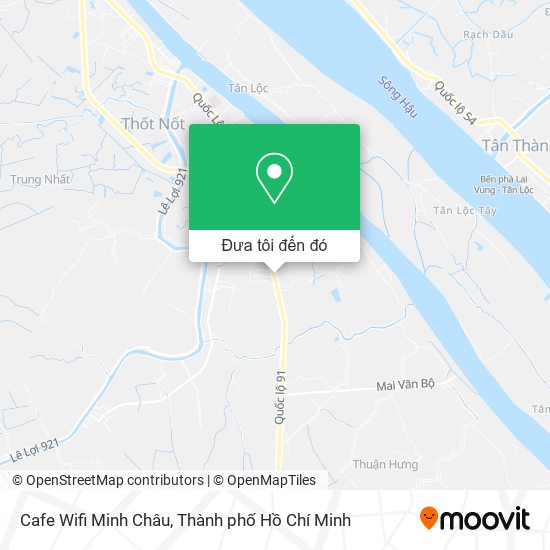 Bản đồ Cafe Wifi Minh Châu