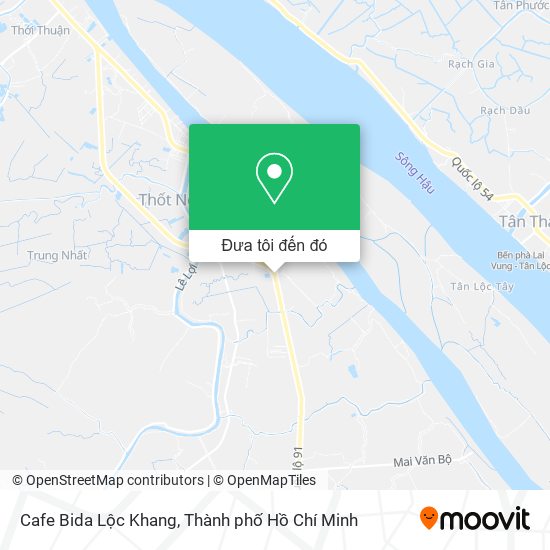 Bản đồ Cafe Bida Lộc Khang