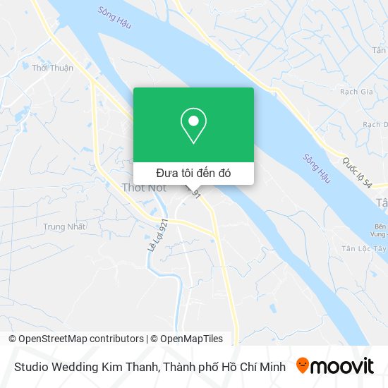 Bản đồ Studio Wedding Kim Thanh