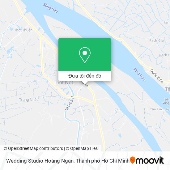Bản đồ Wedding Studio Hoàng Ngân