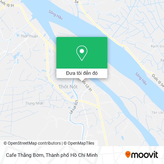 Bản đồ Cafe Thằng Bờm