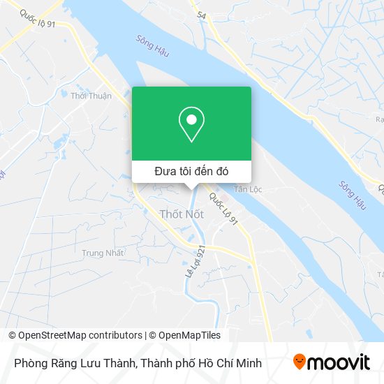 Bản đồ Phòng Răng Lưu Thành