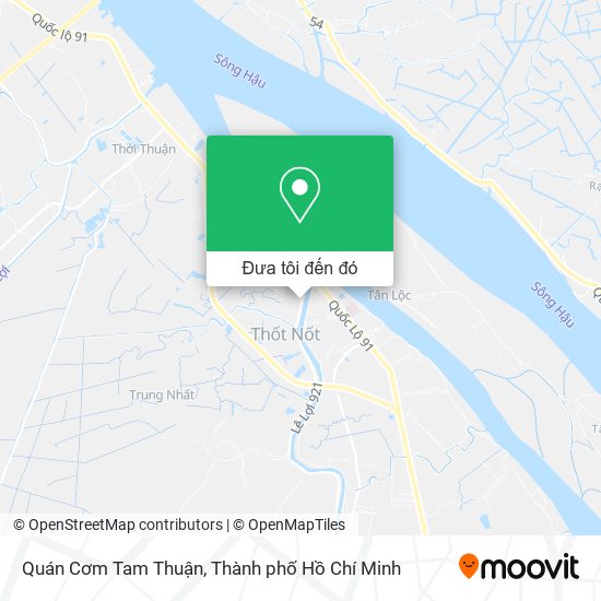 Bản đồ Quán Cơm Tam Thuận