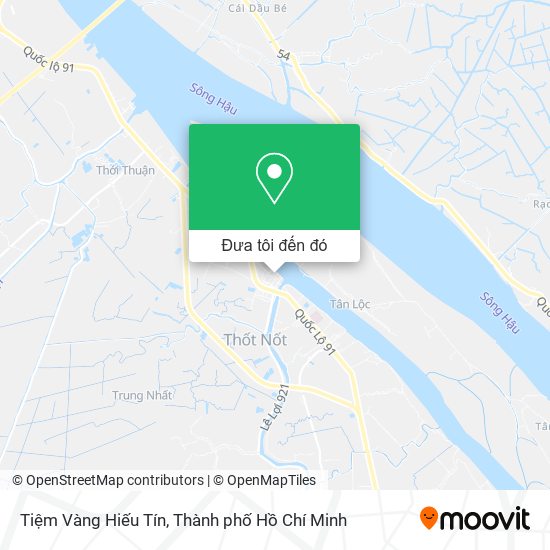 Bản đồ Tiệm Vàng Hiếu Tín