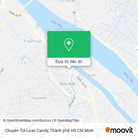 Bản đồ Chuyên Túi Loan Candy