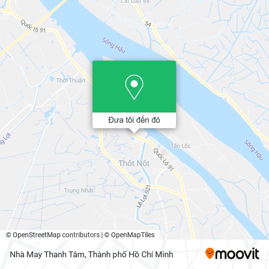 Bản đồ Nhà May Thanh Tâm