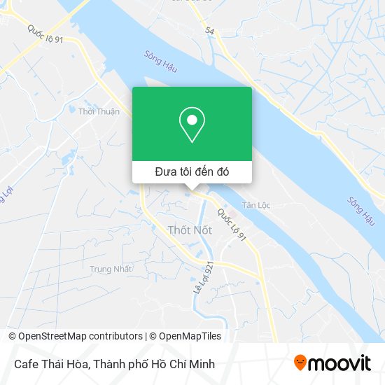 Bản đồ Cafe Thái Hòa