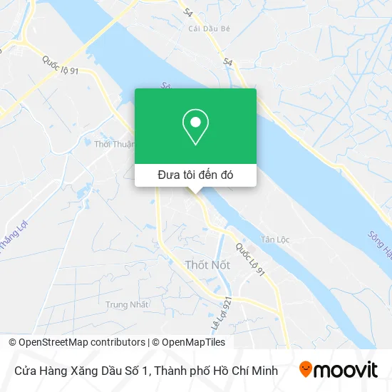 Bản đồ Cửa Hàng Xăng Dầu Số 1