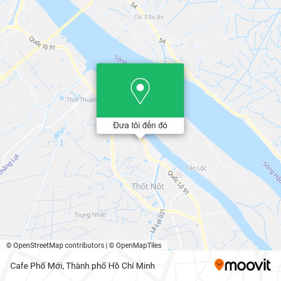 Bản đồ Cafe Phố Mới