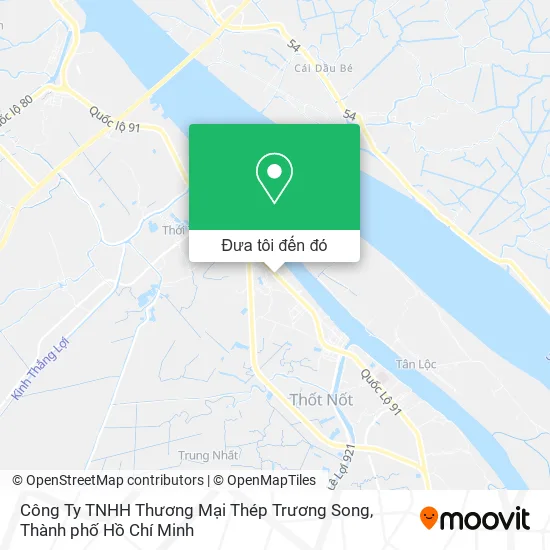 Bản đồ Công Ty TNHH Thương Mại Thép Trương Song