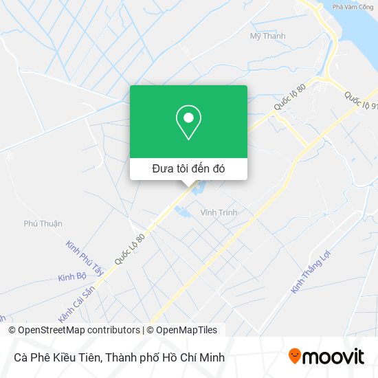 Bản đồ Cà Phê Kiều Tiên
