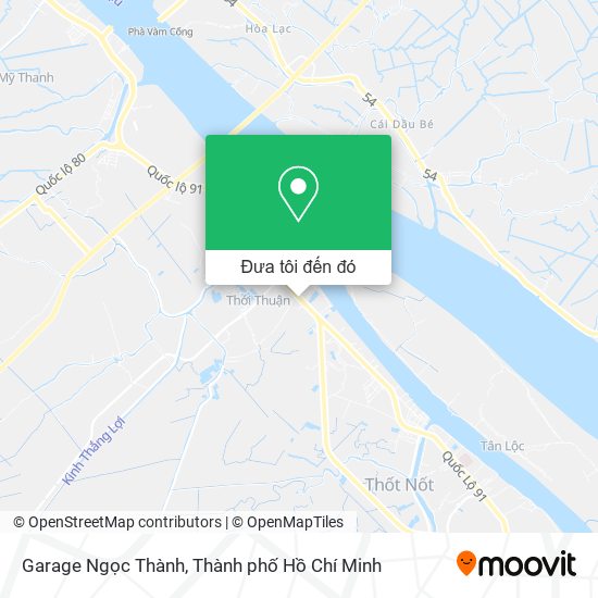 Bản đồ Garage Ngọc Thành