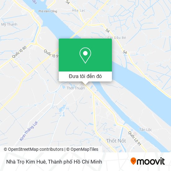 Bản đồ Nhà Trọ Kim Huê