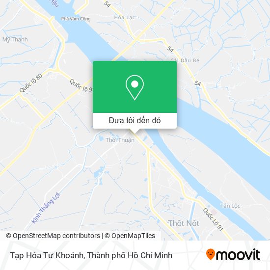 Bản đồ Tạp Hóa Tư Khoảnh