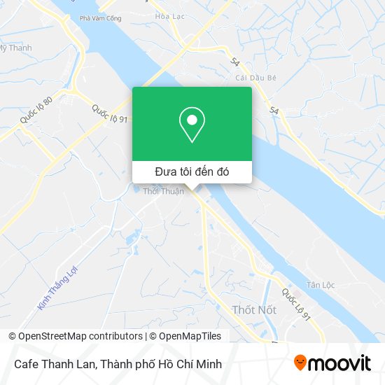 Bản đồ Cafe Thanh Lan