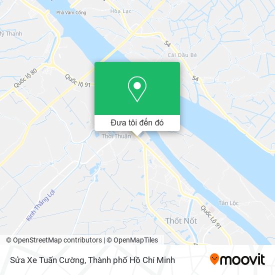 Bản đồ Sửa Xe Tuấn Cường