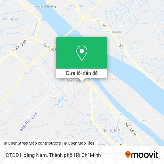 Bản đồ ĐTDĐ Hoàng Nam
