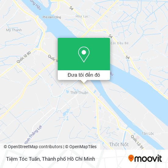 Bản đồ Tiệm Tóc Tuấn