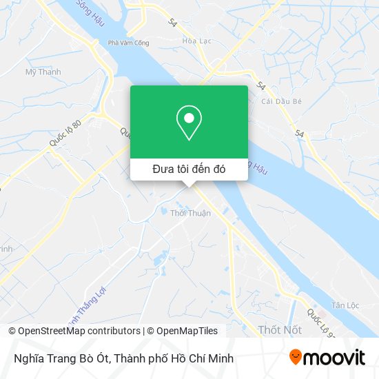 Bản đồ Nghĩa Trang Bò Ót