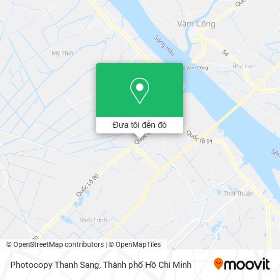 Bản đồ Photocopy Thanh Sang