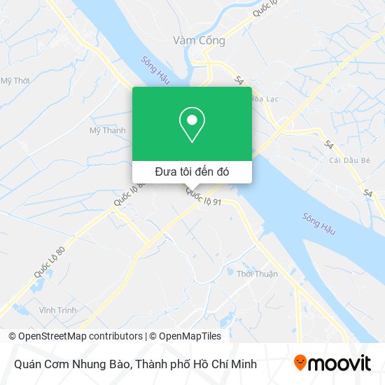 Bản đồ Quán Cơm Nhung Bào