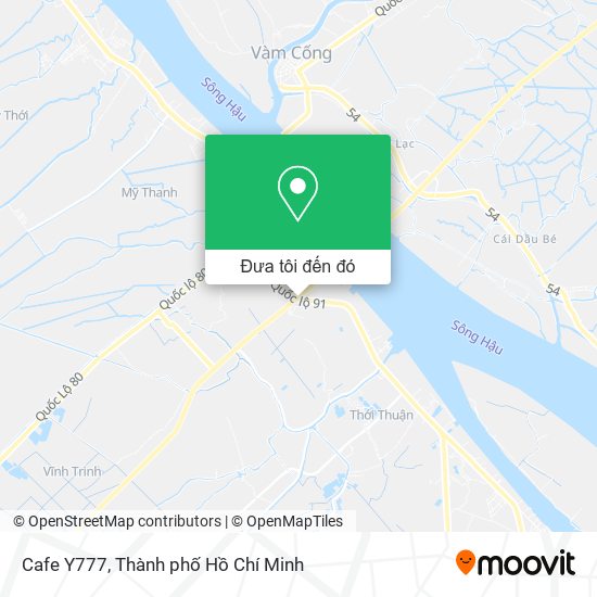 Bản đồ Cafe Y777