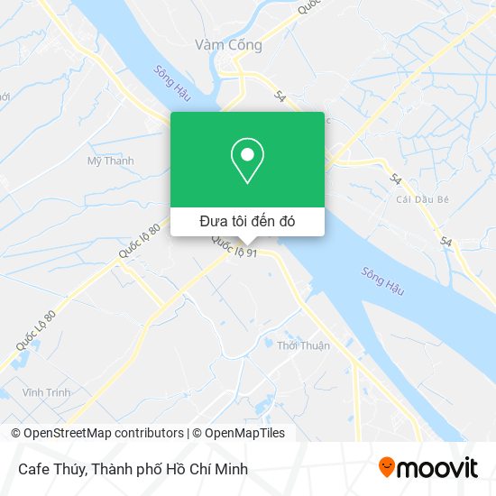 Bản đồ Cafe Thúy